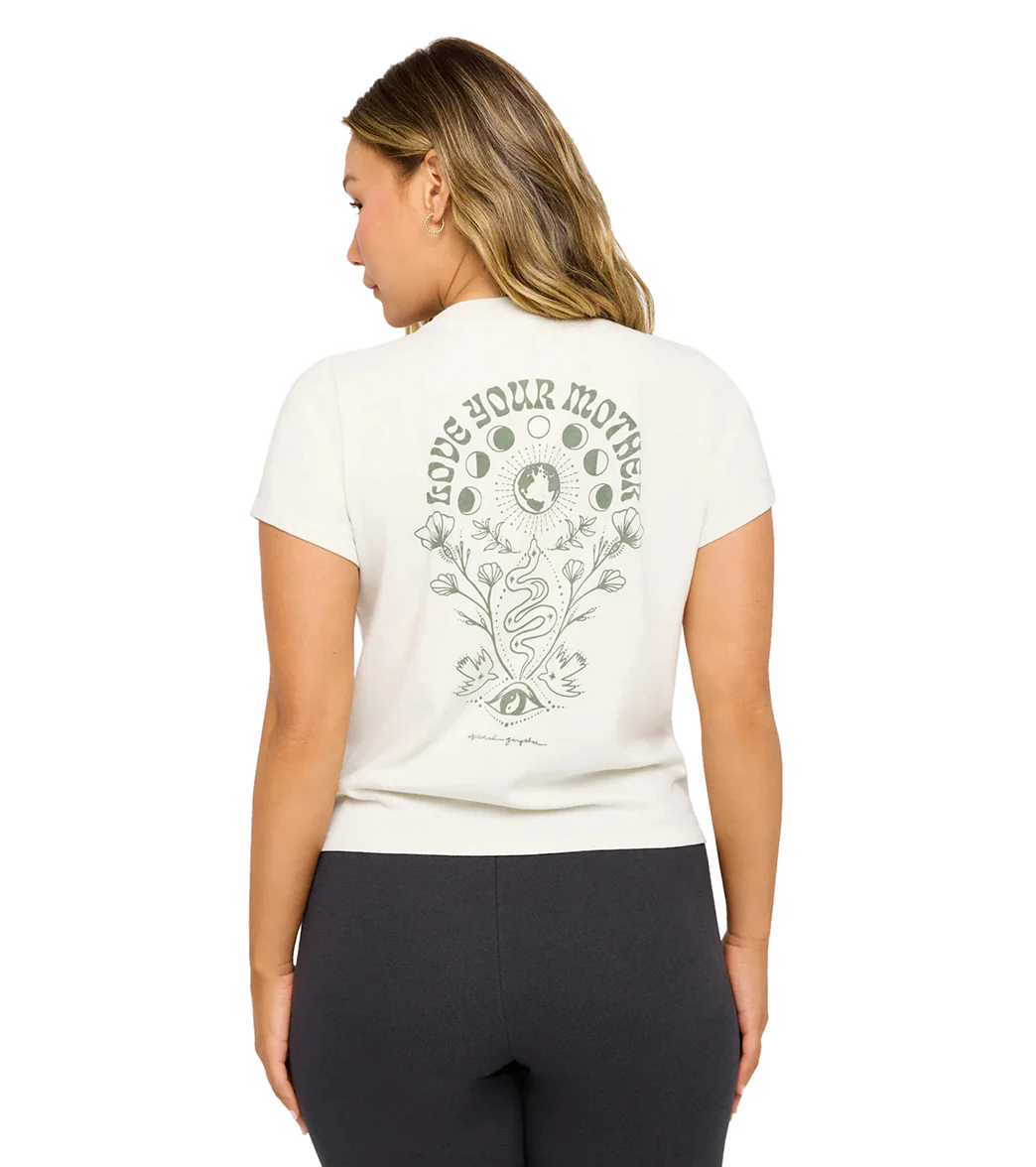 Spiritual Gangster Love Mother Lila Short Sleeve Tee - Image 3