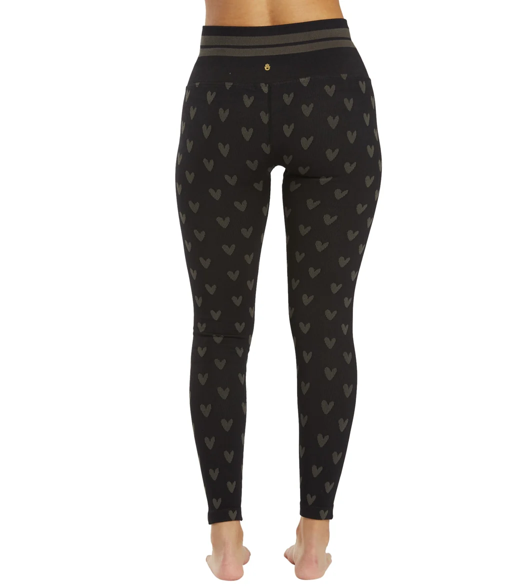 Spiritual Gangster Love Sculpt Jacquard Legging - Image 3
