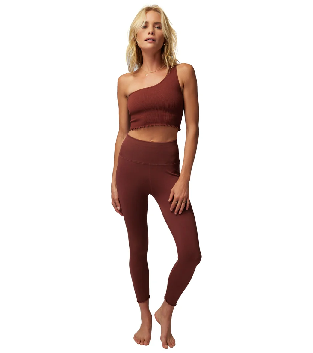 Spiritual Gangster Luna One Shoulder Crop Tank - Image 4