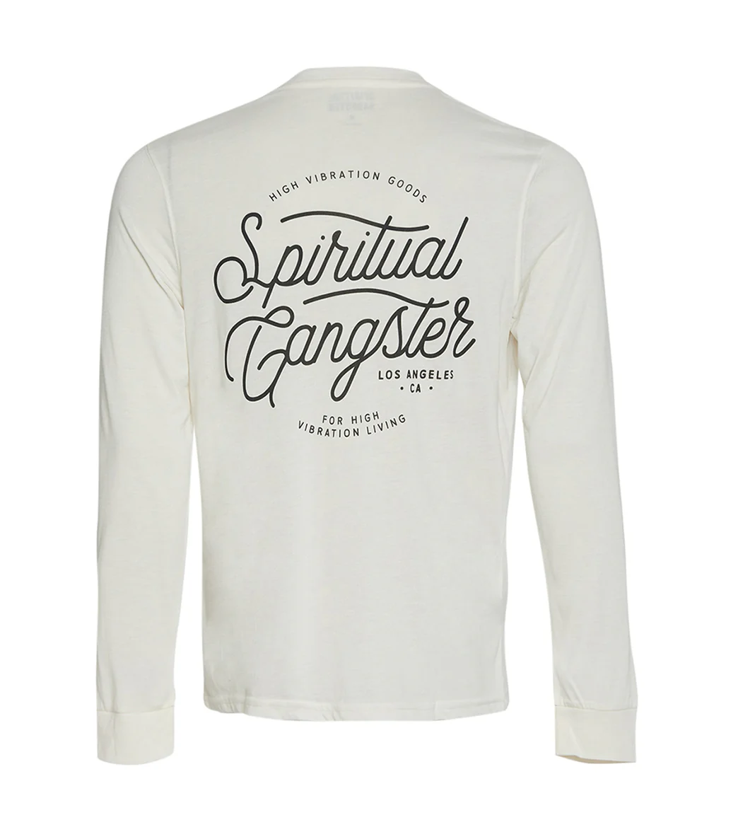 Spiritual Gangster Men's SG Long Sleeve Tee - Image 2