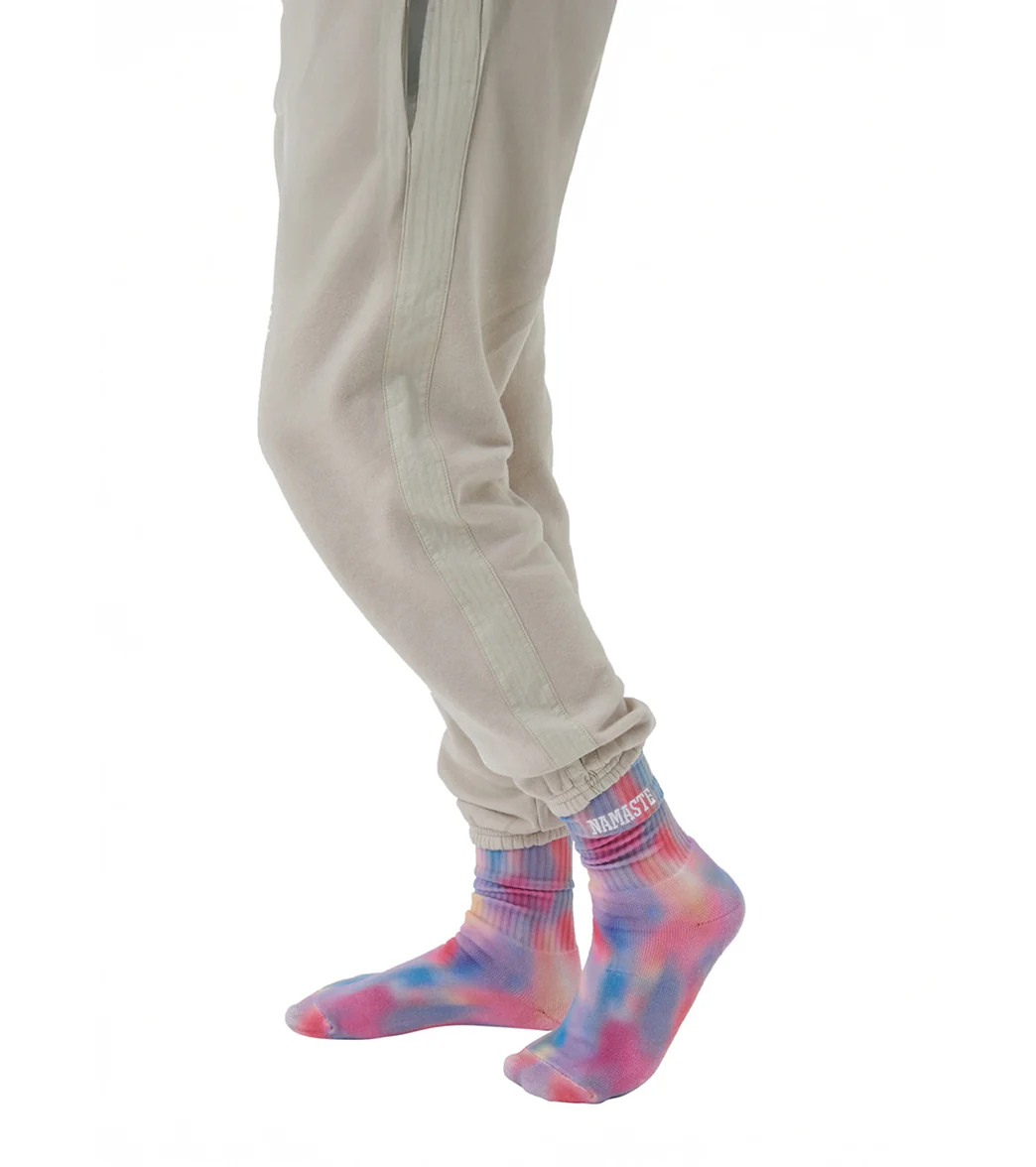 Spiritual Gangster Namaste Crew Sock - Image 5