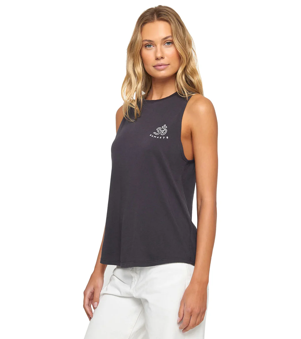 Spiritual Gangster Namaste Jade Muscle Tank - Image 2
