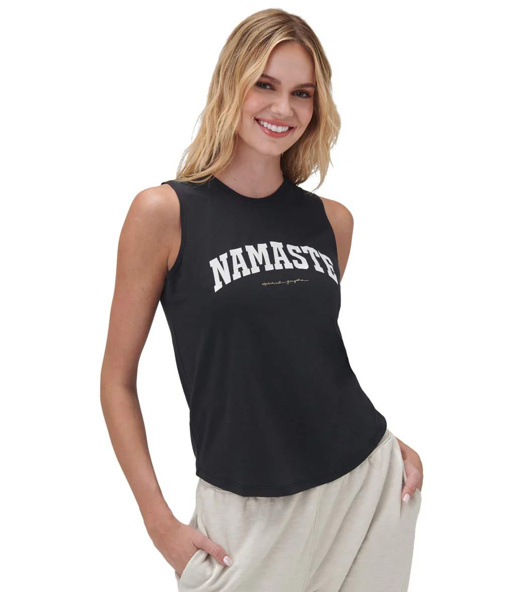 Spiritual Gangster Namaste Muscle Tank - Image 11
