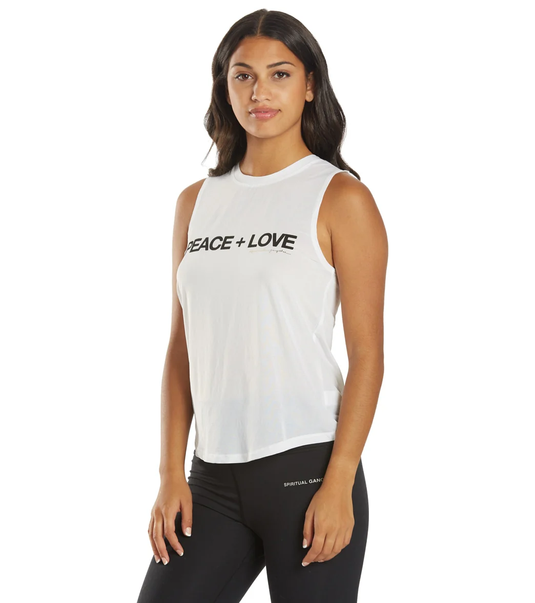 Spiritual Gangster Peace Active Muscle Tank - Image 5