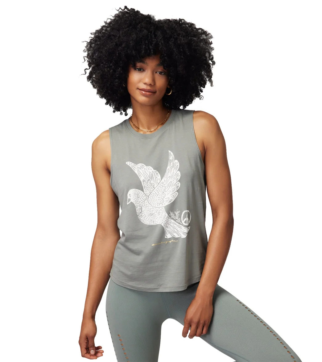 Spiritual Gangster Peace Dove Muscle Tank - Image 7