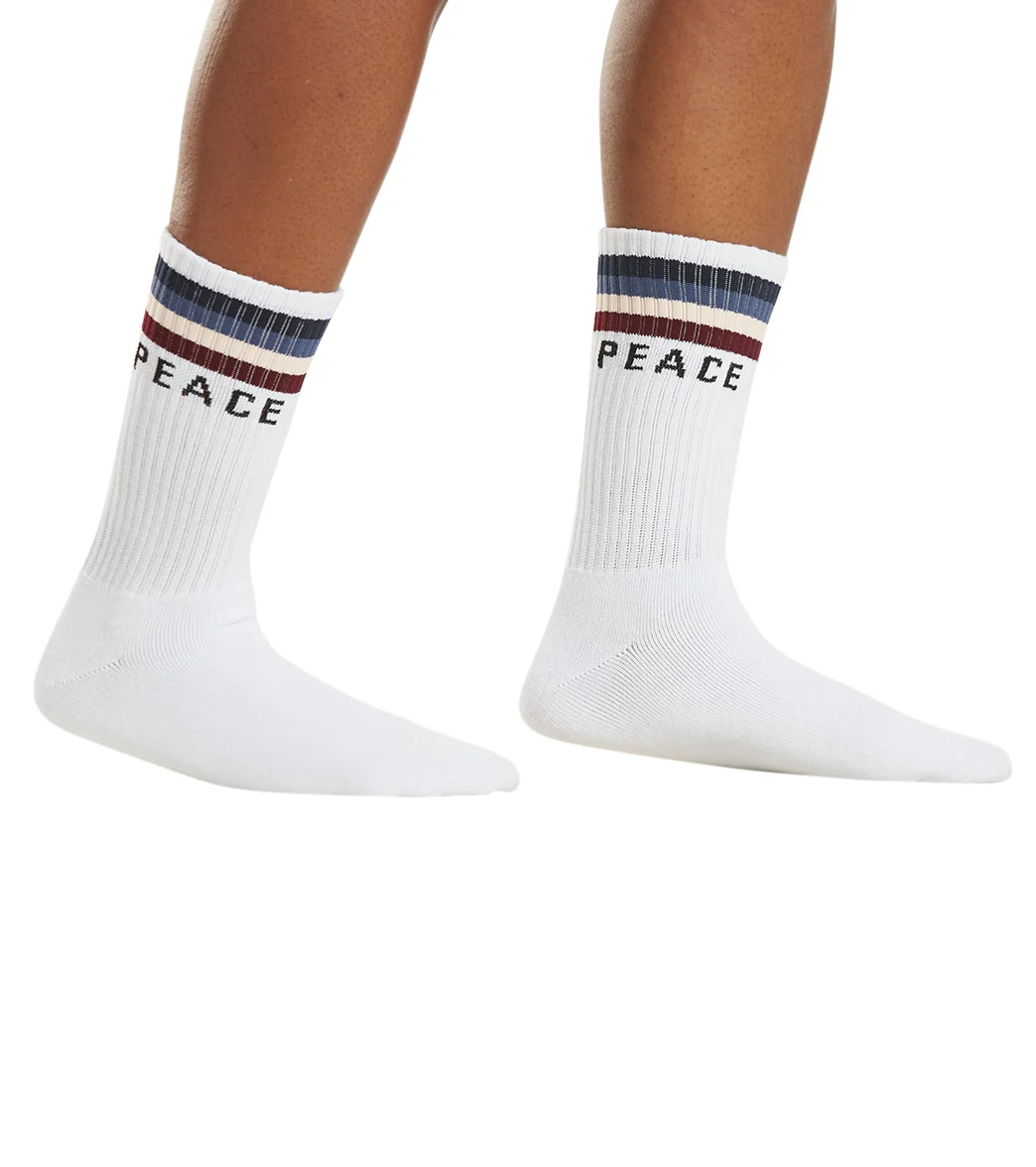 Spiritual Gangster Peace Fuzzy Sock - Image 4