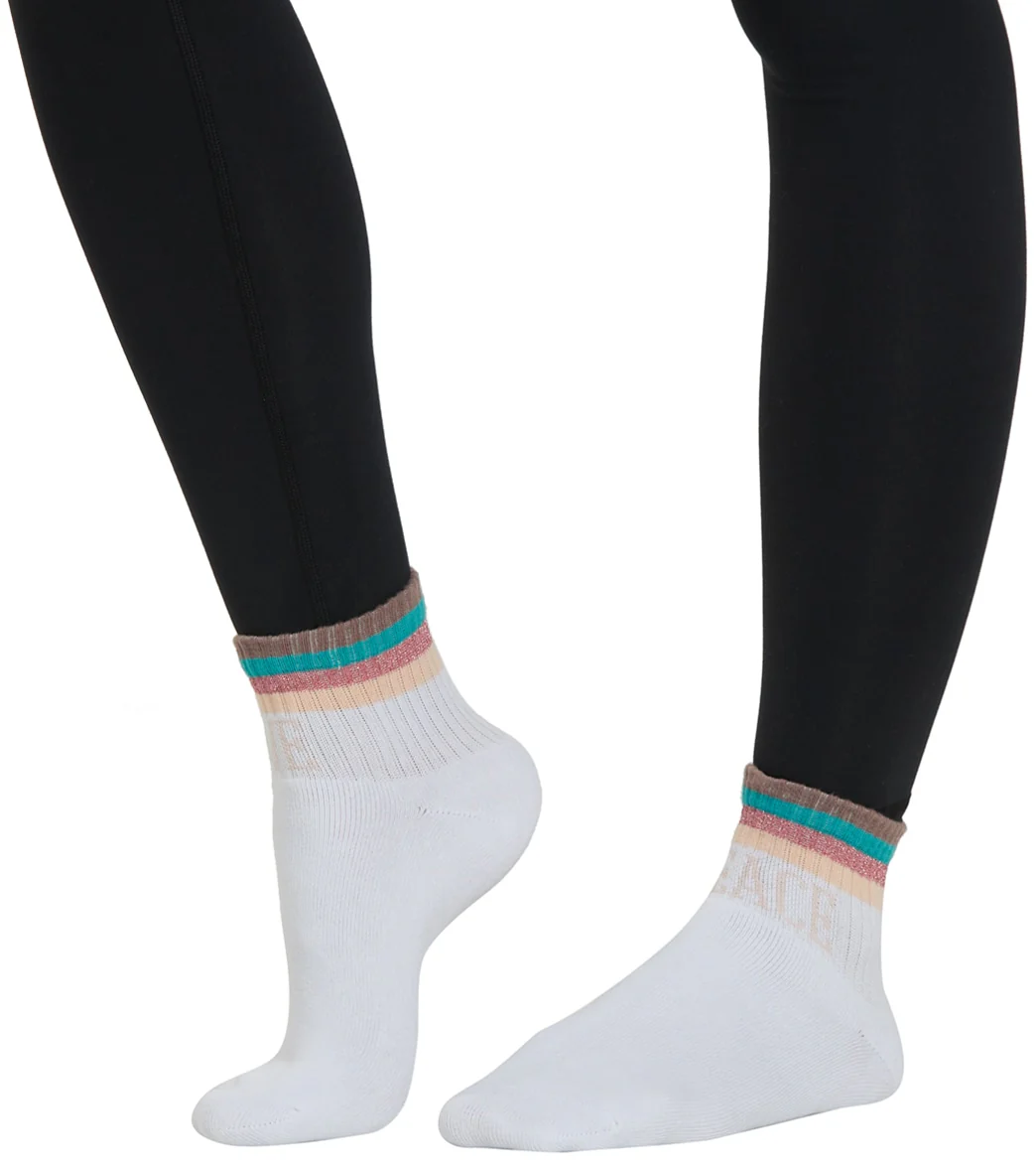 Spiritual Gangster Peace Love Ankle Sock - Image 5