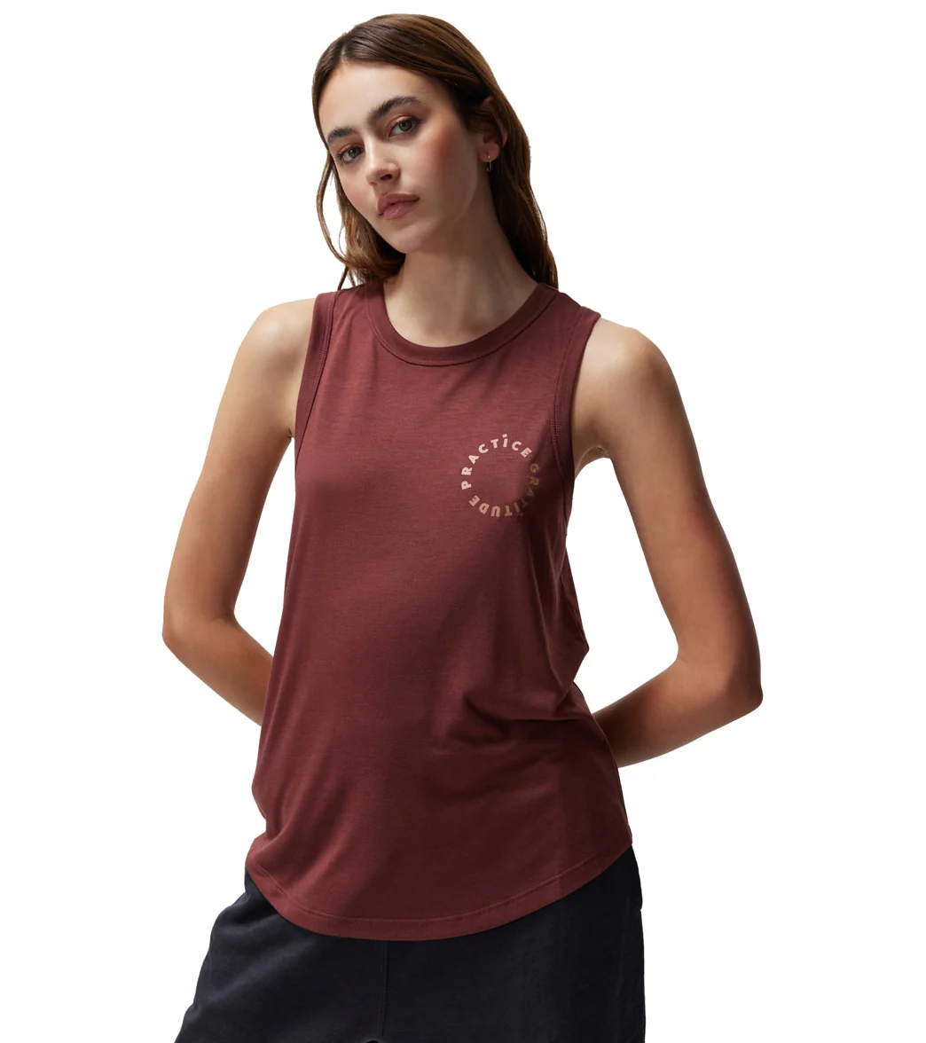 Spiritual Gangster Practice Gratitude Namaste Tank - Image 2