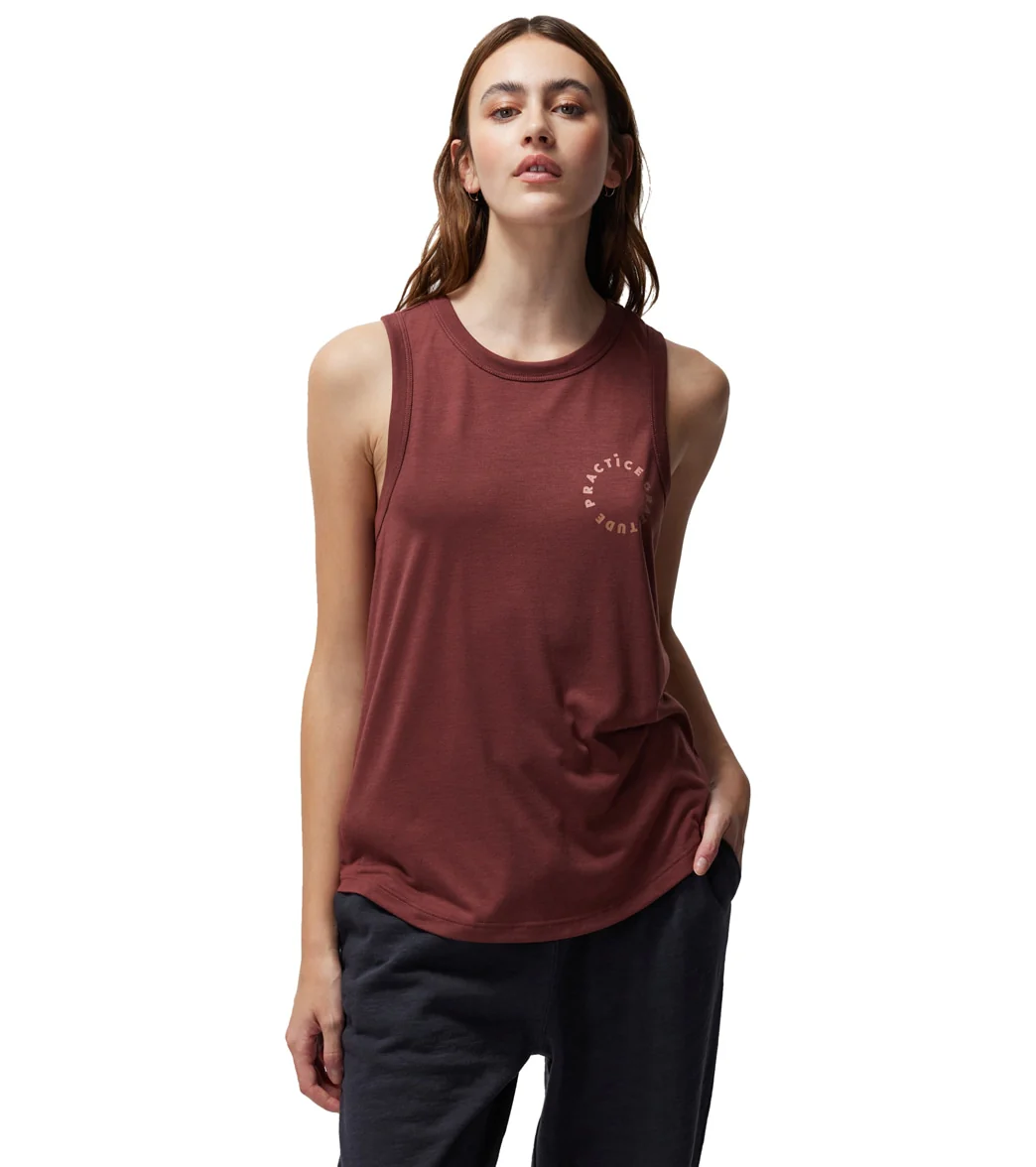 Spiritual Gangster Practice Gratitude Namaste Tank - Image 6