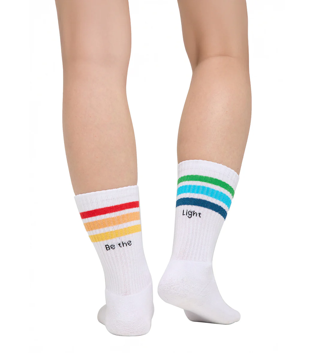Spiritual Gangster Rays of Light Crew Sock - Image 2