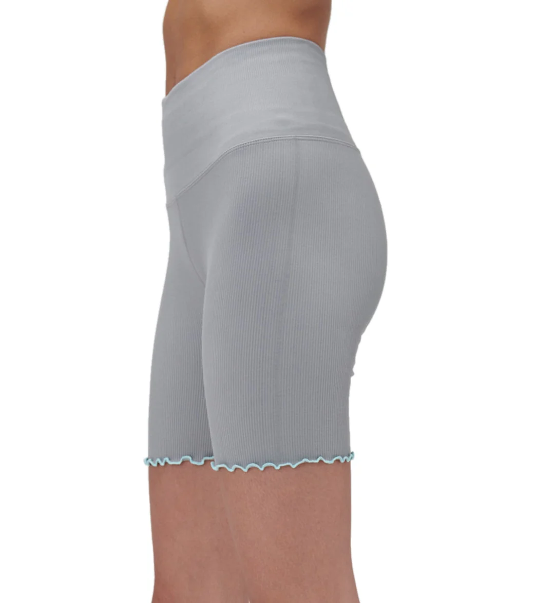 Spiritual Gangster Seamless Ruffle Biker Short - Image 2