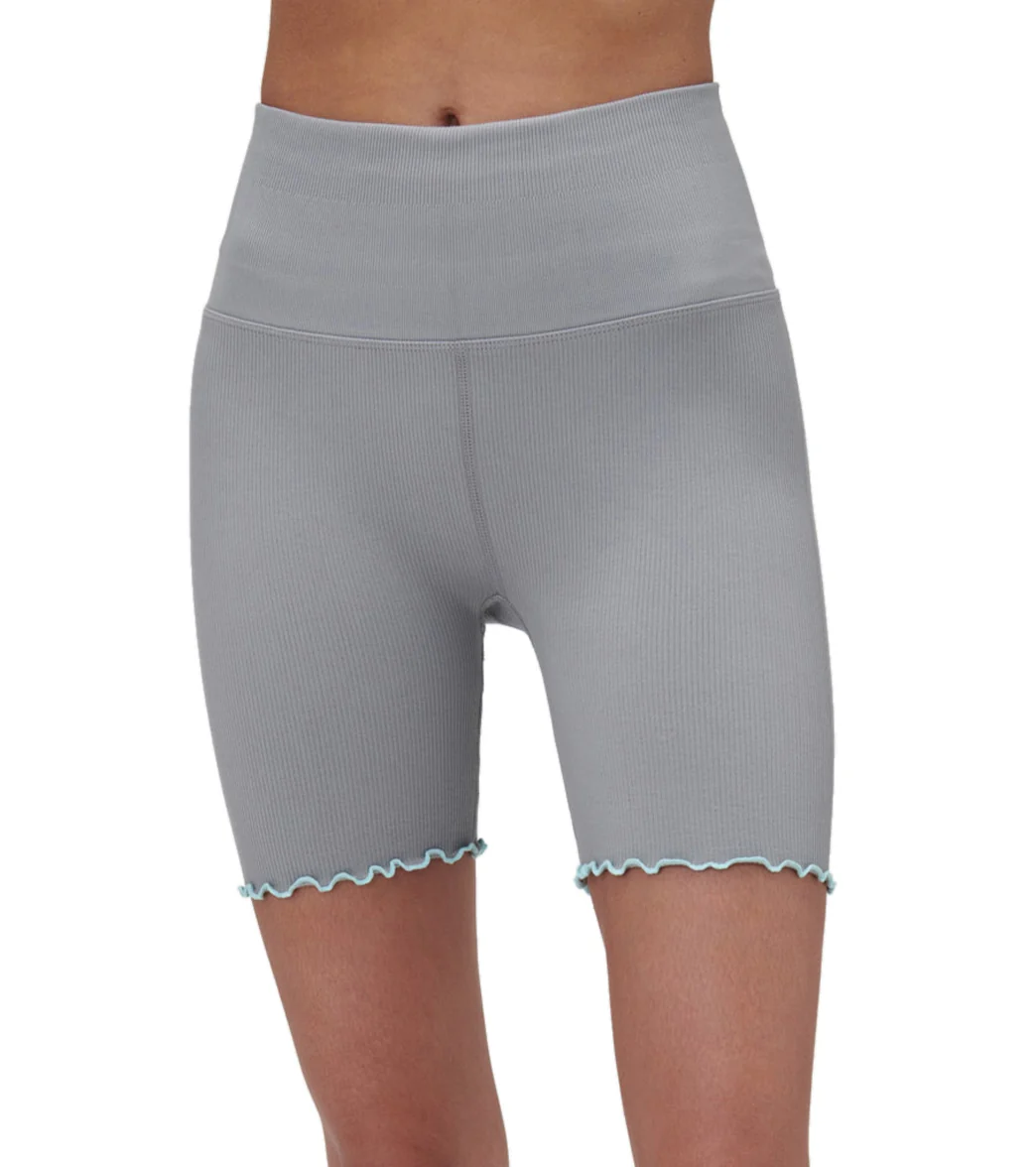 Spiritual Gangster Seamless Ruffle Biker Short - Image 5