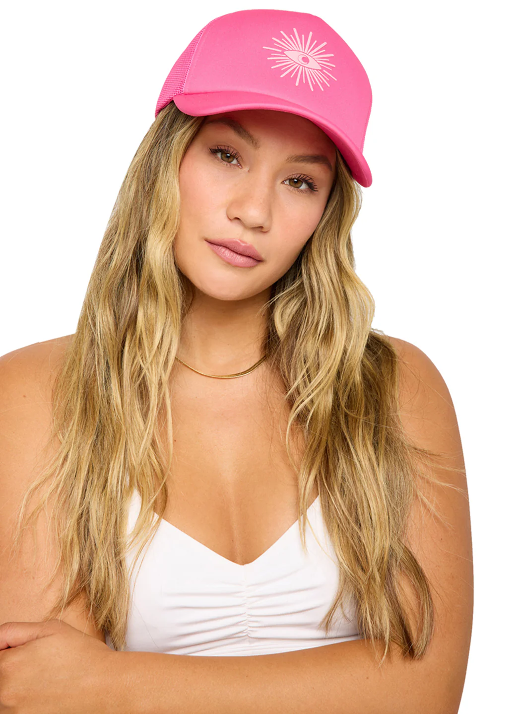Spiritual Gangster Seeing Eye Trucker Hat - Image 6