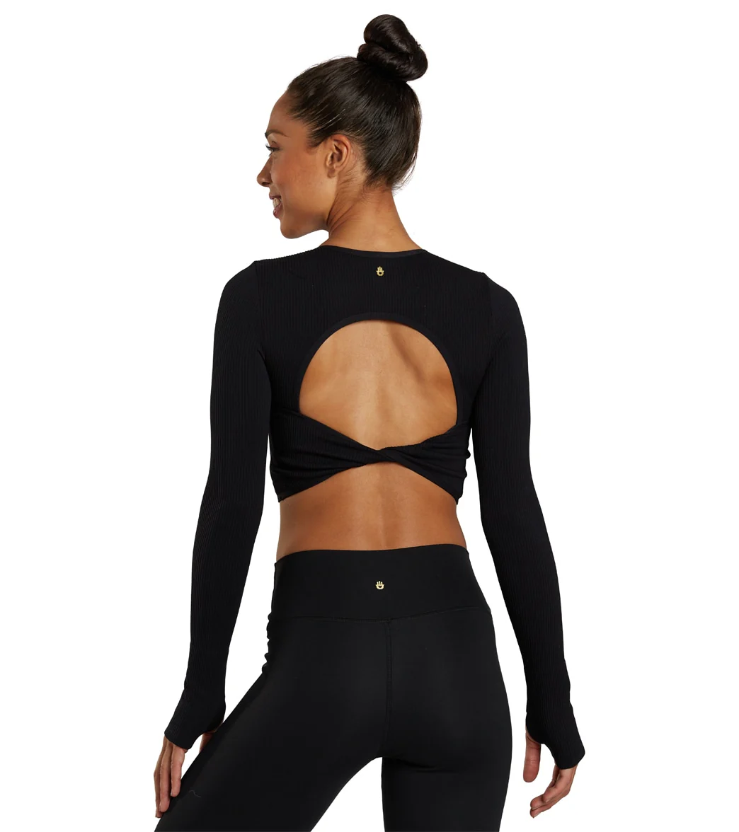 Spiritual Gangster Serene Twist Back Long Sleeve - Image 3