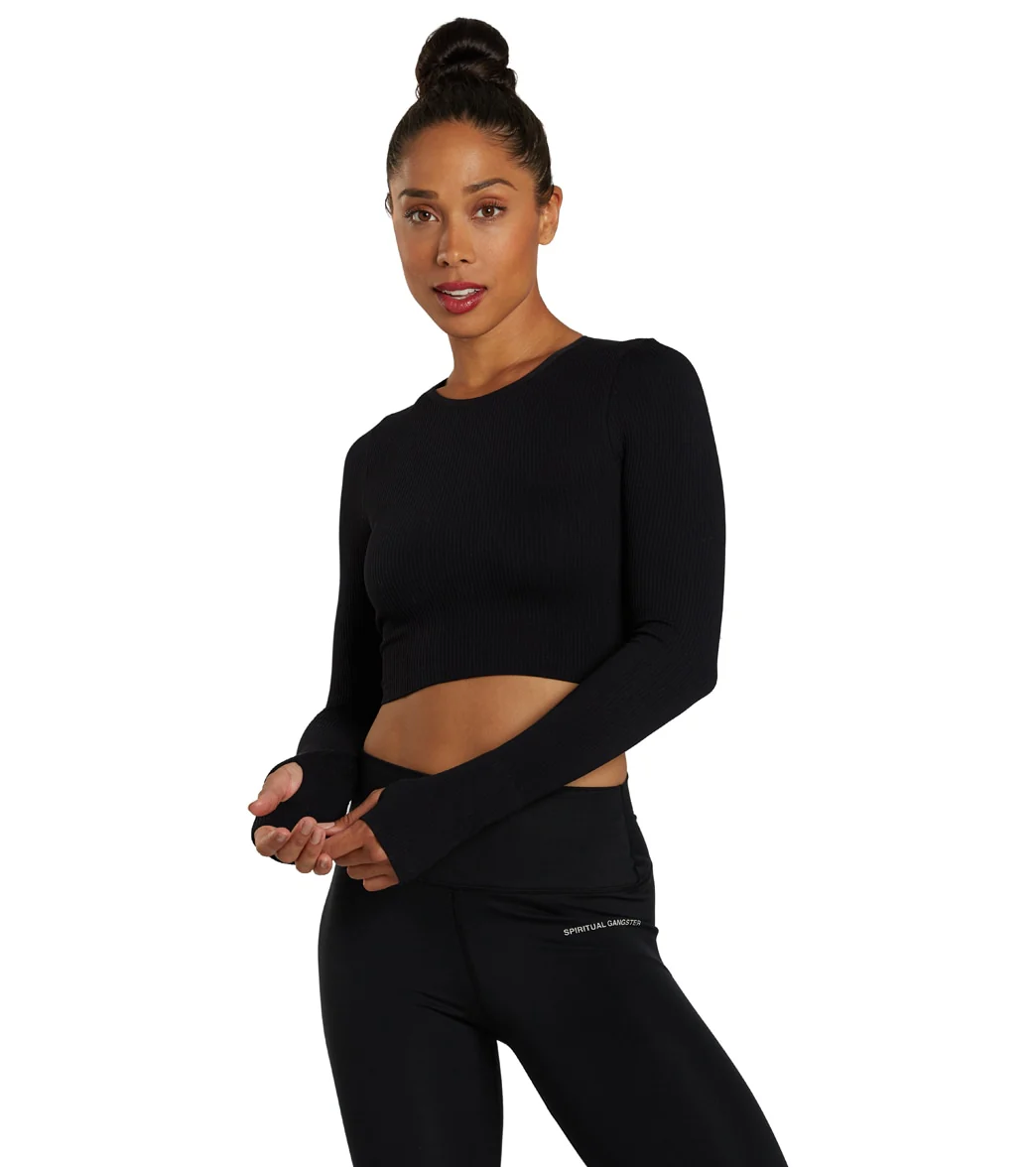Spiritual Gangster Serene Twist Back Long Sleeve - Image 7