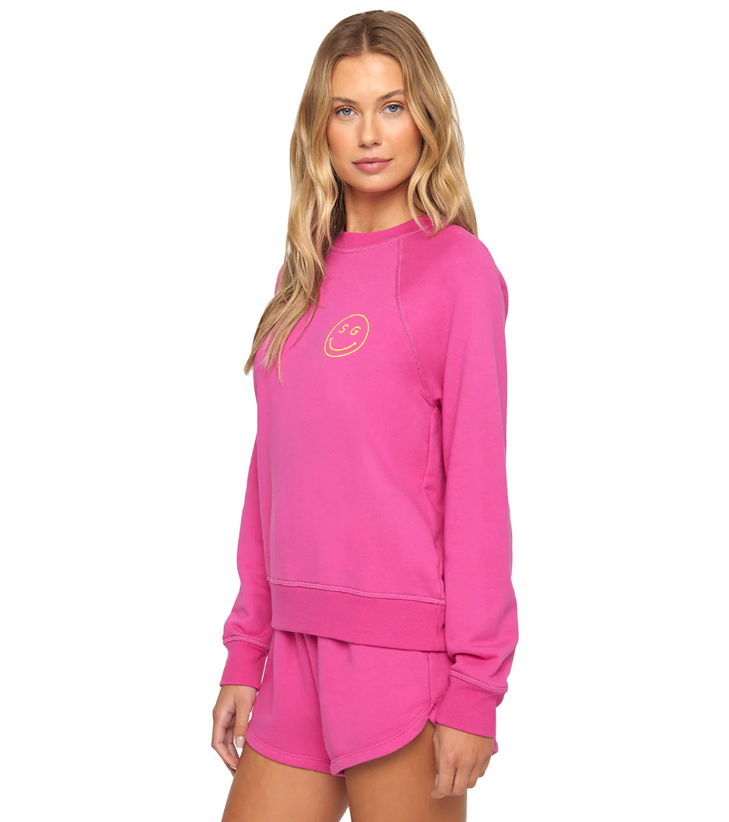 Spiritual Gangster SG Smiley Forever Crew Sweatshirt - Image 2