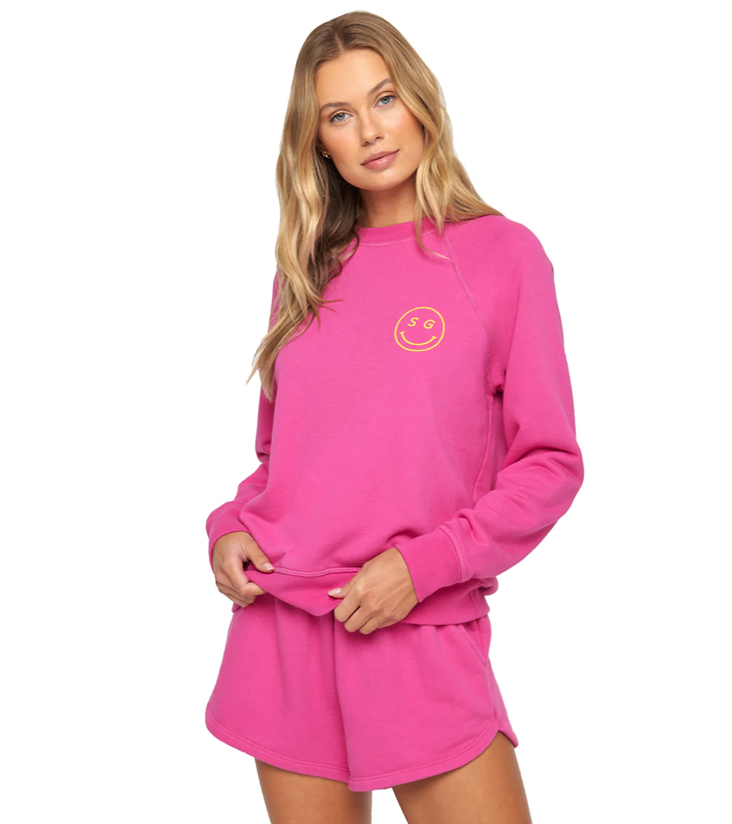 Spiritual Gangster SG Smiley Forever Crew Sweatshirt - Image 5