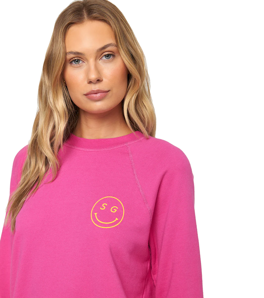 Spiritual Gangster SG Smiley Forever Crew Sweatshirt - Image 6