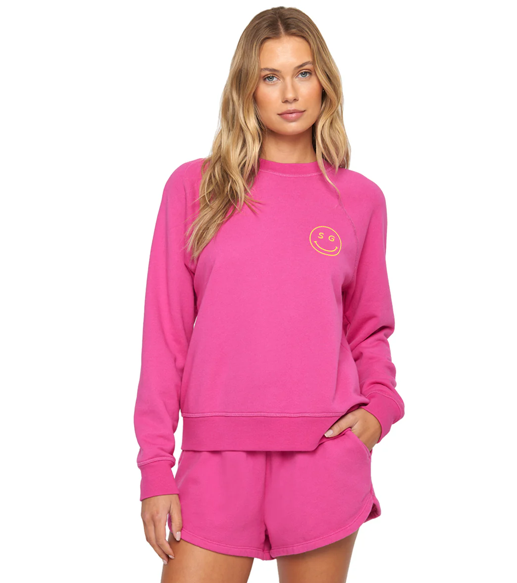 Spiritual Gangster SG Smiley Forever Crew Sweatshirt - Image 9