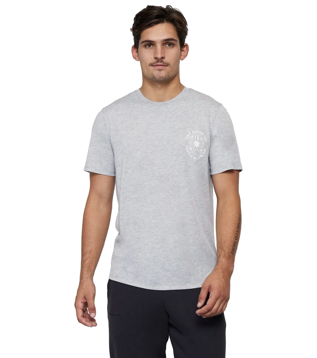 Spiritual Gangster Sky Above Namaste Dry S/S Tee - Image 6