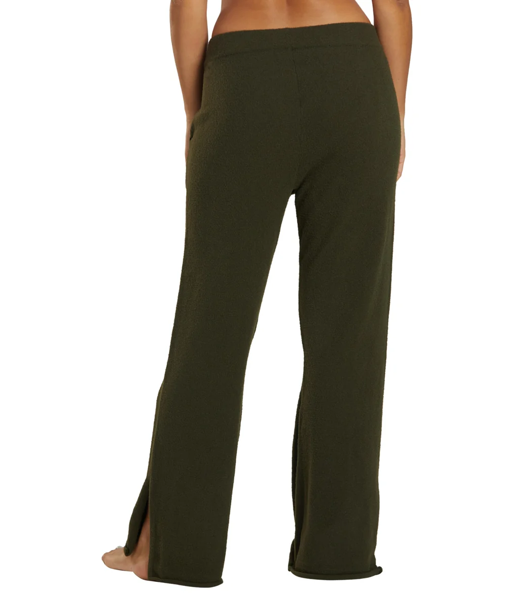 Spiritual Gangster Slim Wide Leg Chenille Pant - Image 3