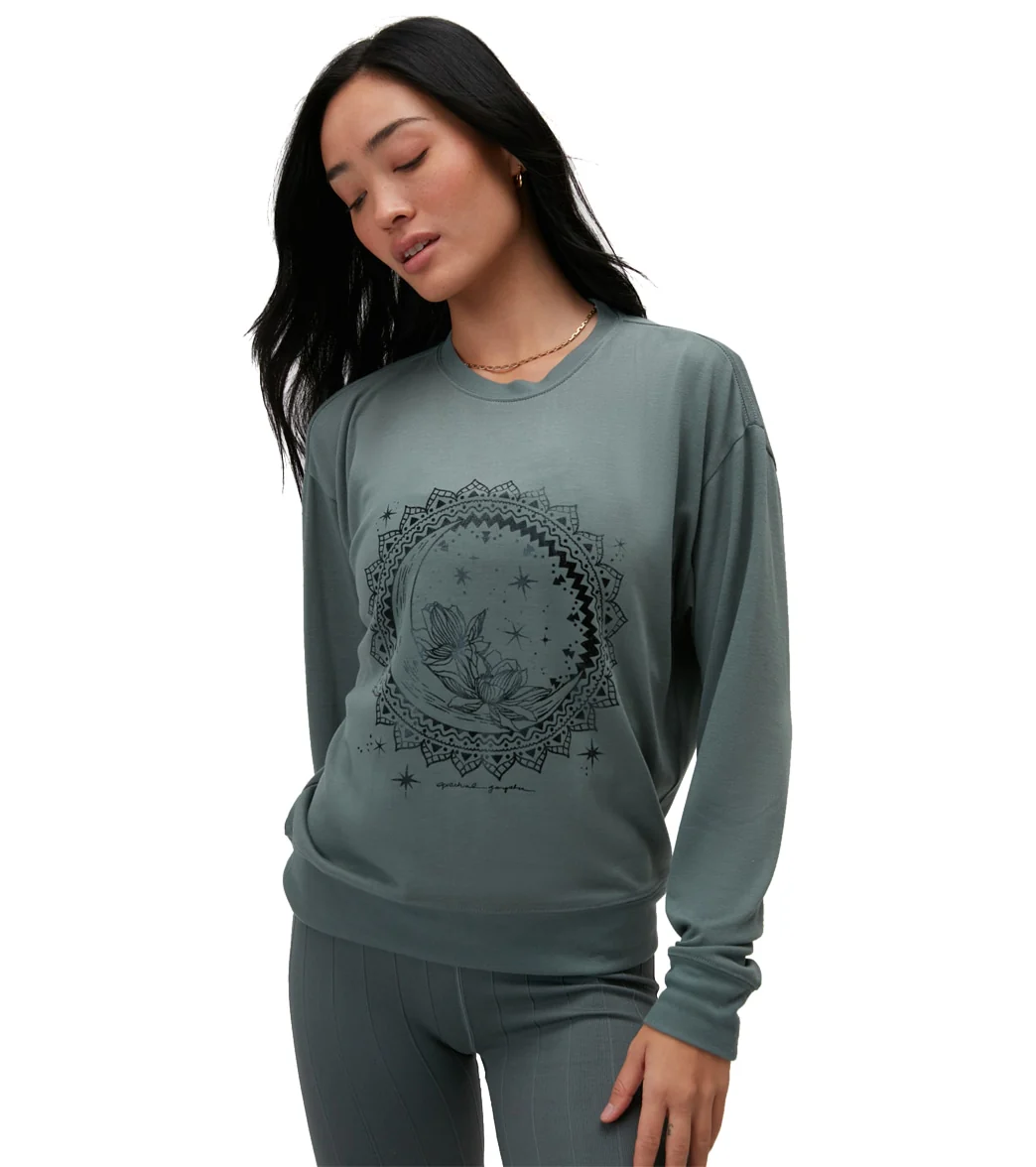 Spiritual Gangster Stargaze Relaxed Savasana Sweatshirt - Image 4