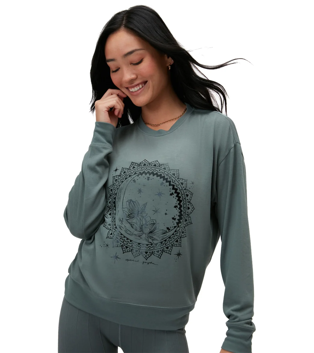 Spiritual Gangster Stargaze Relaxed Savasana Sweatshirt - Image 7