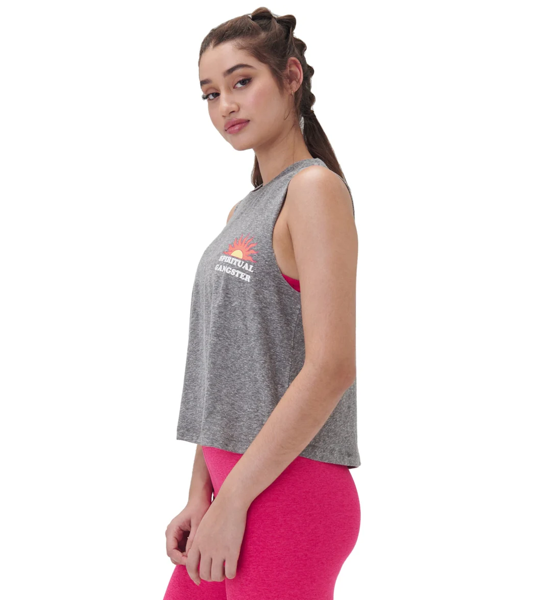 Spiritual Gangster Summer Club Crop Tank - Image 2