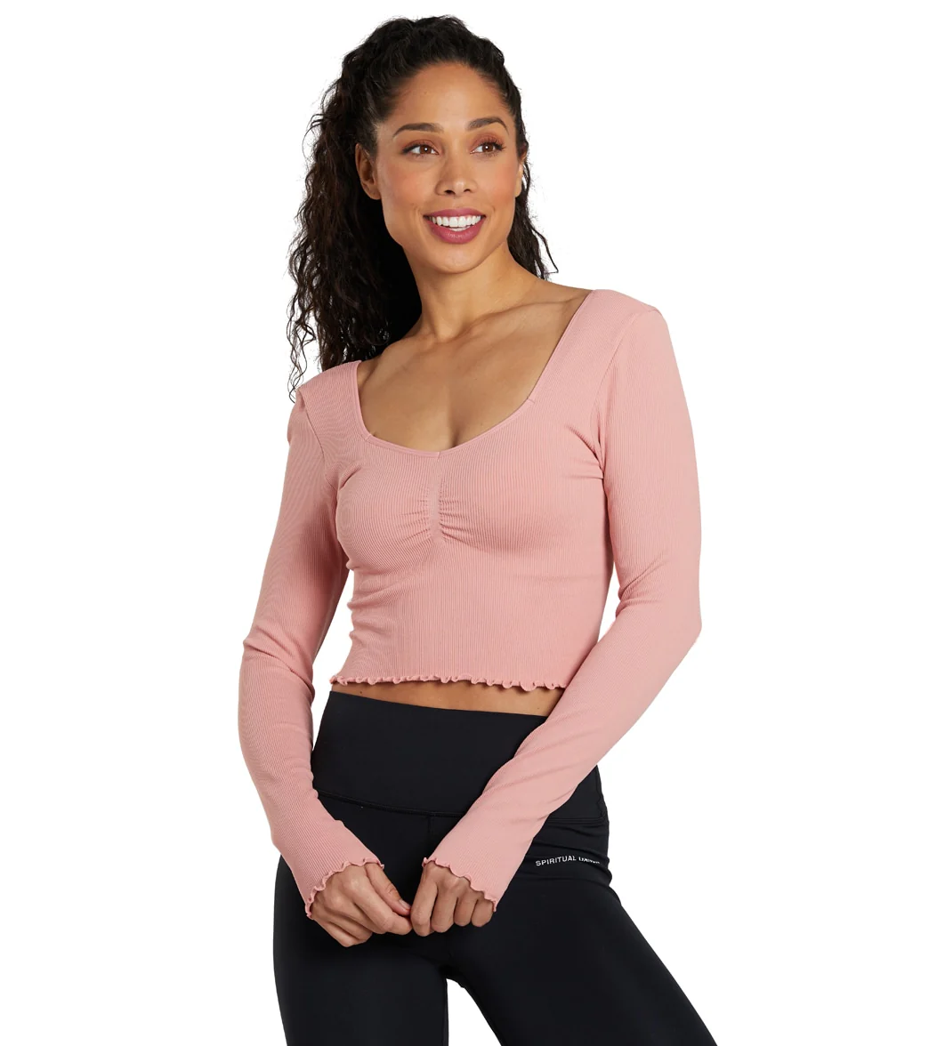 Spiritual Gangster Sweetheart Seamless Long Sleeve - Image 6