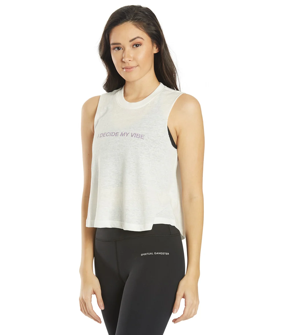 Spiritual Gangster Vibe Crop Tank - Image 5