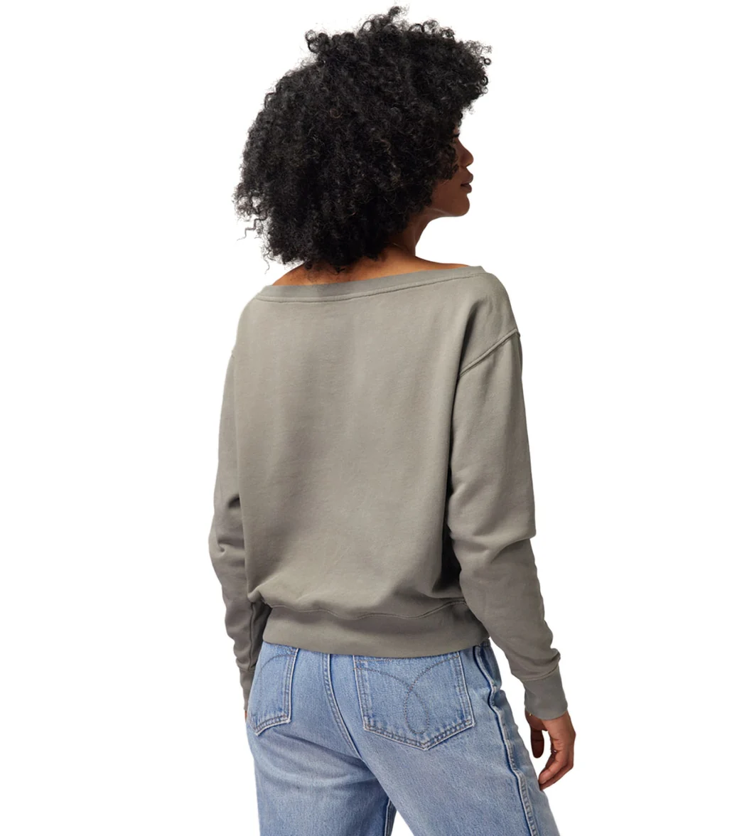 Spiritual Gangster Vida Off Shoulder Long Sleeve Top - Image 7