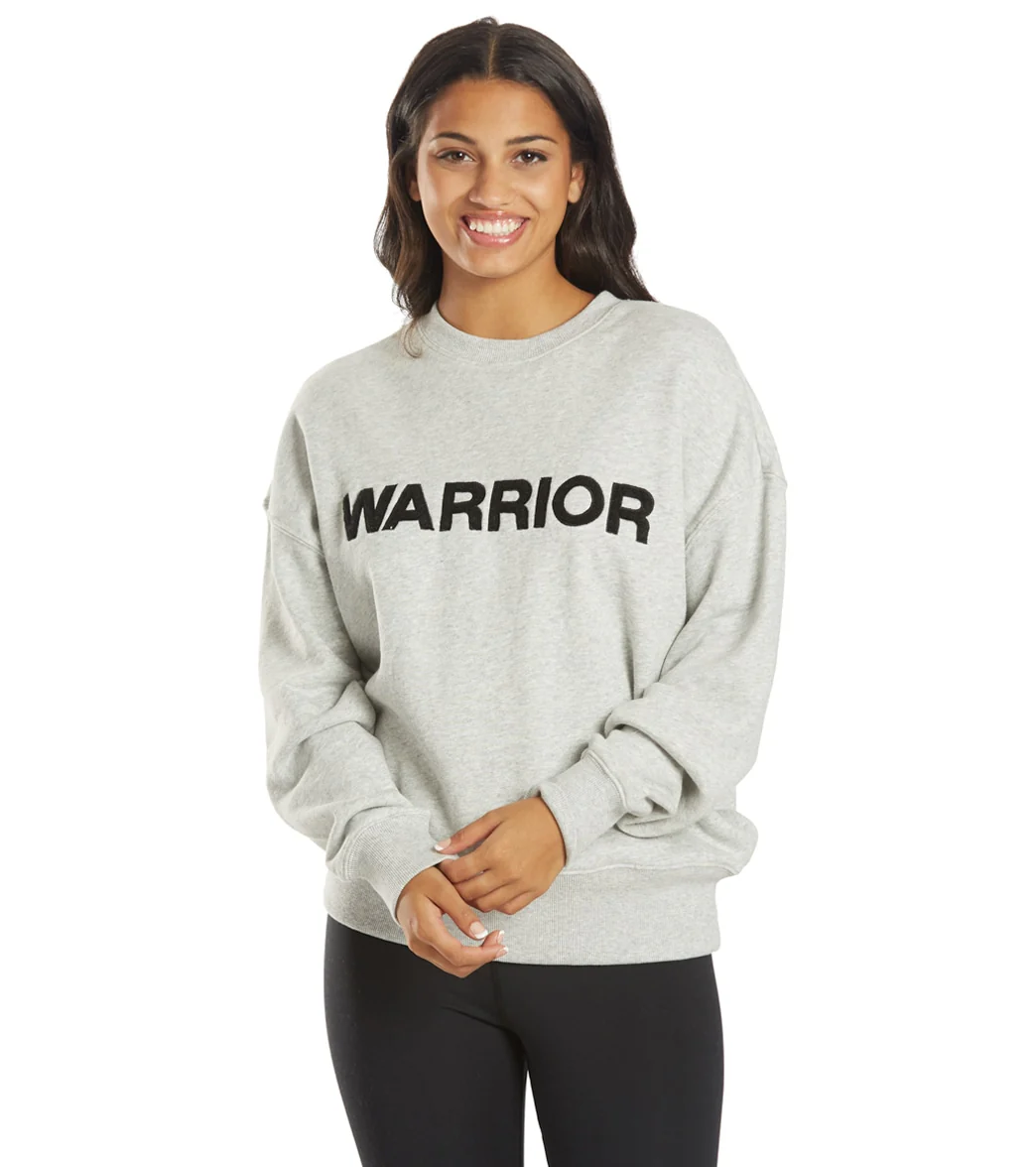 Spiritual Gangster Warrior Relaxed Crewneck Pullover