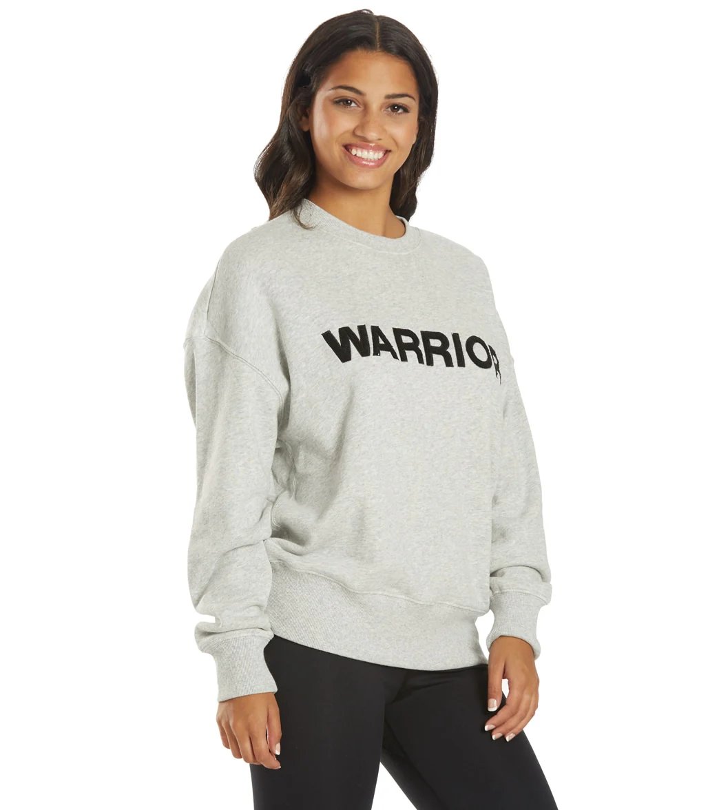 Spiritual Gangster Warrior Relaxed Crewneck Pullover - Image 2