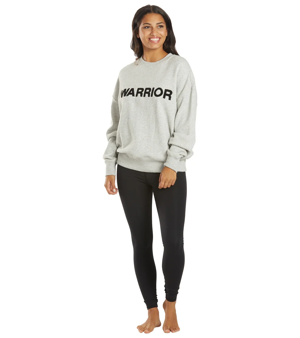 Spiritual Gangster Warrior Relaxed Crewneck Pullover - Image 4