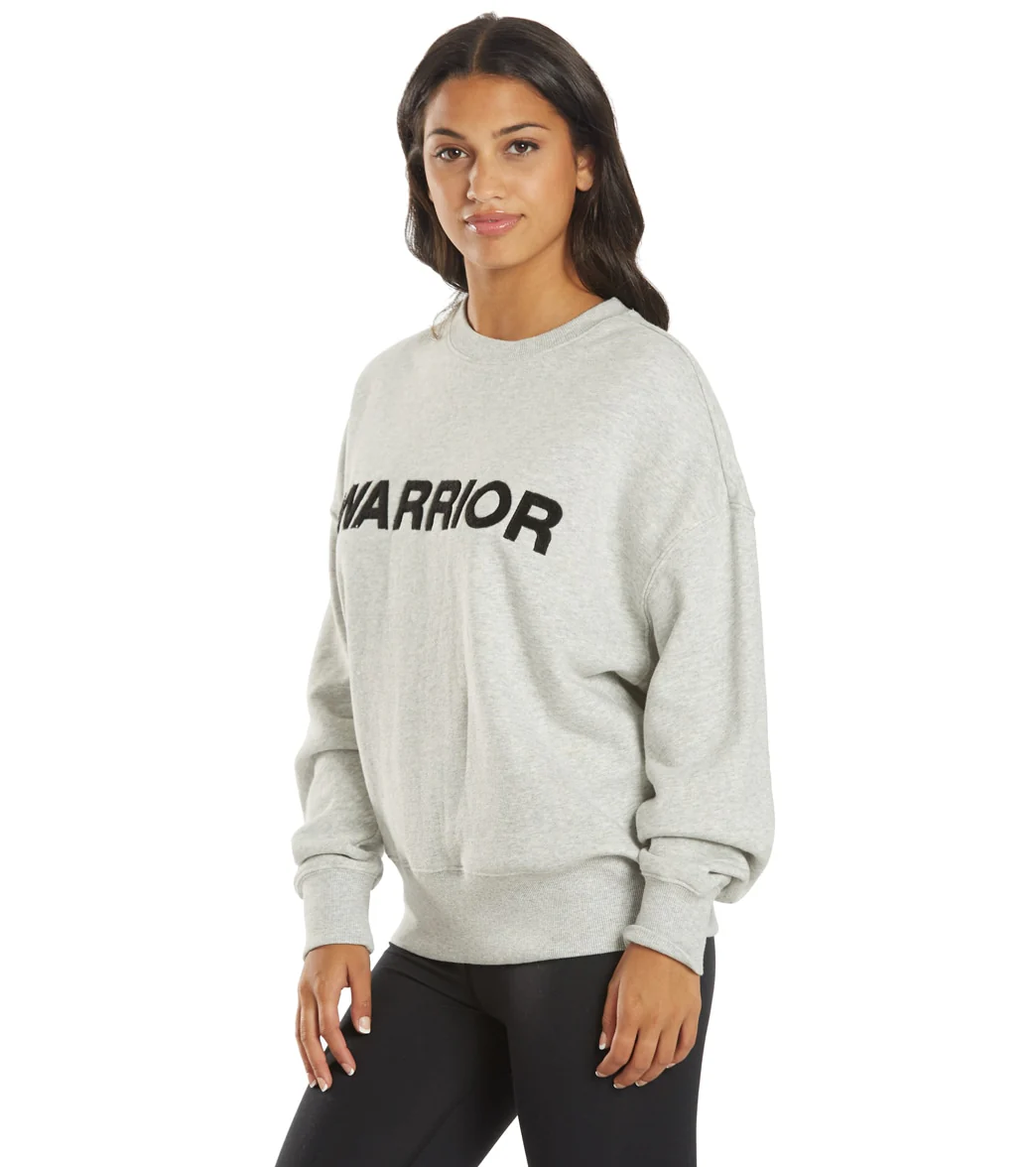 Spiritual Gangster Warrior Relaxed Crewneck Pullover - Image 5