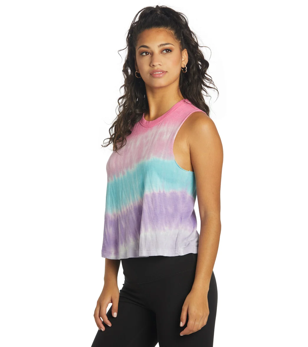 Spiritual Gangster Watercolor Crop Tank - Image 5