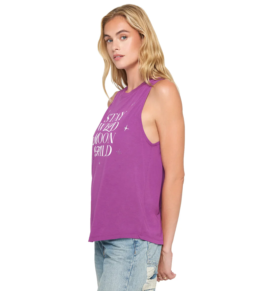 Spiritual Gangster Wild Moon Jade Muscle Tank - Image 2