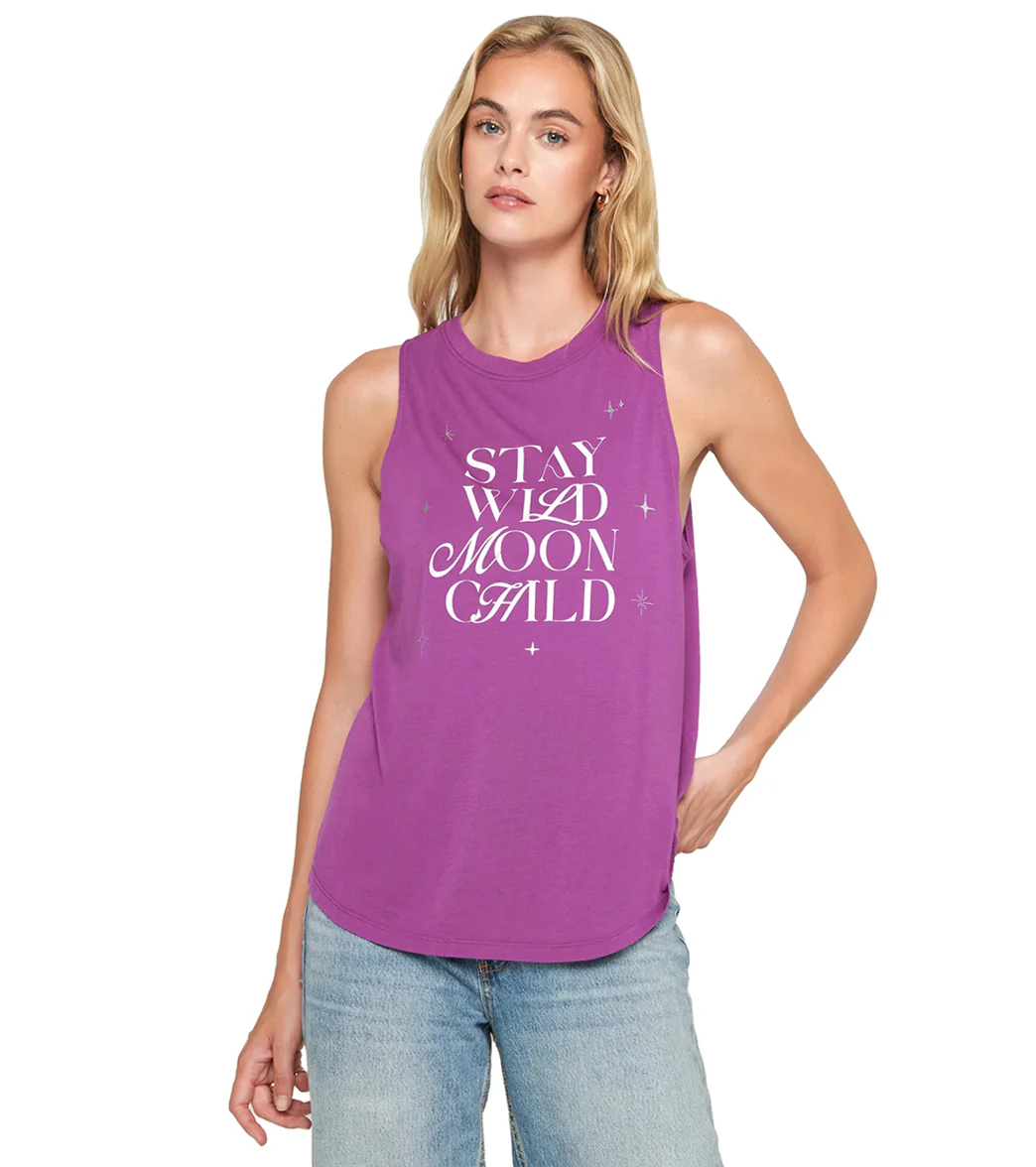 Spiritual Gangster Wild Moon Jade Muscle Tank - Image 7