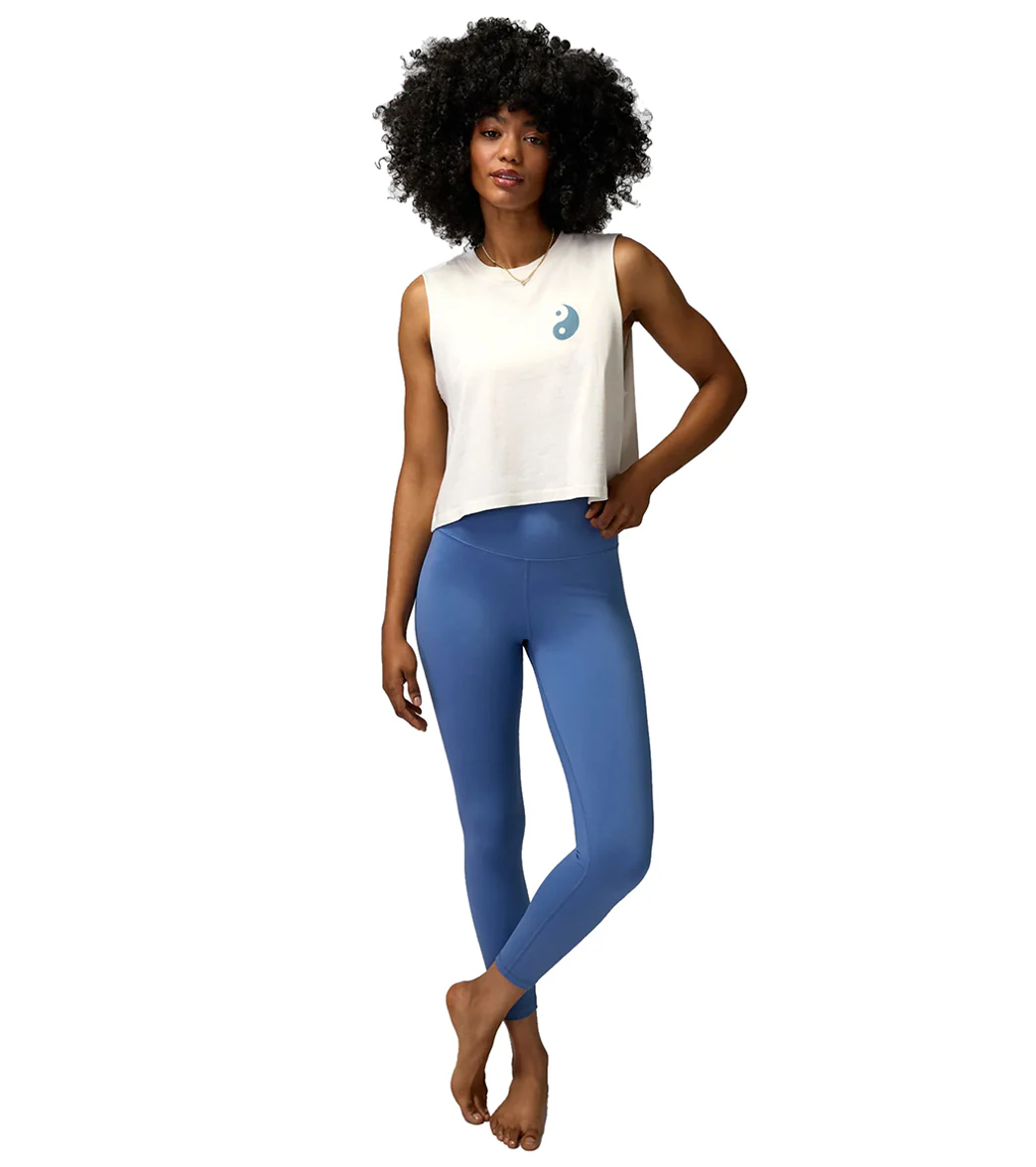Spiritual Gangster Yin Yang Callie Crop Tank - Image 4