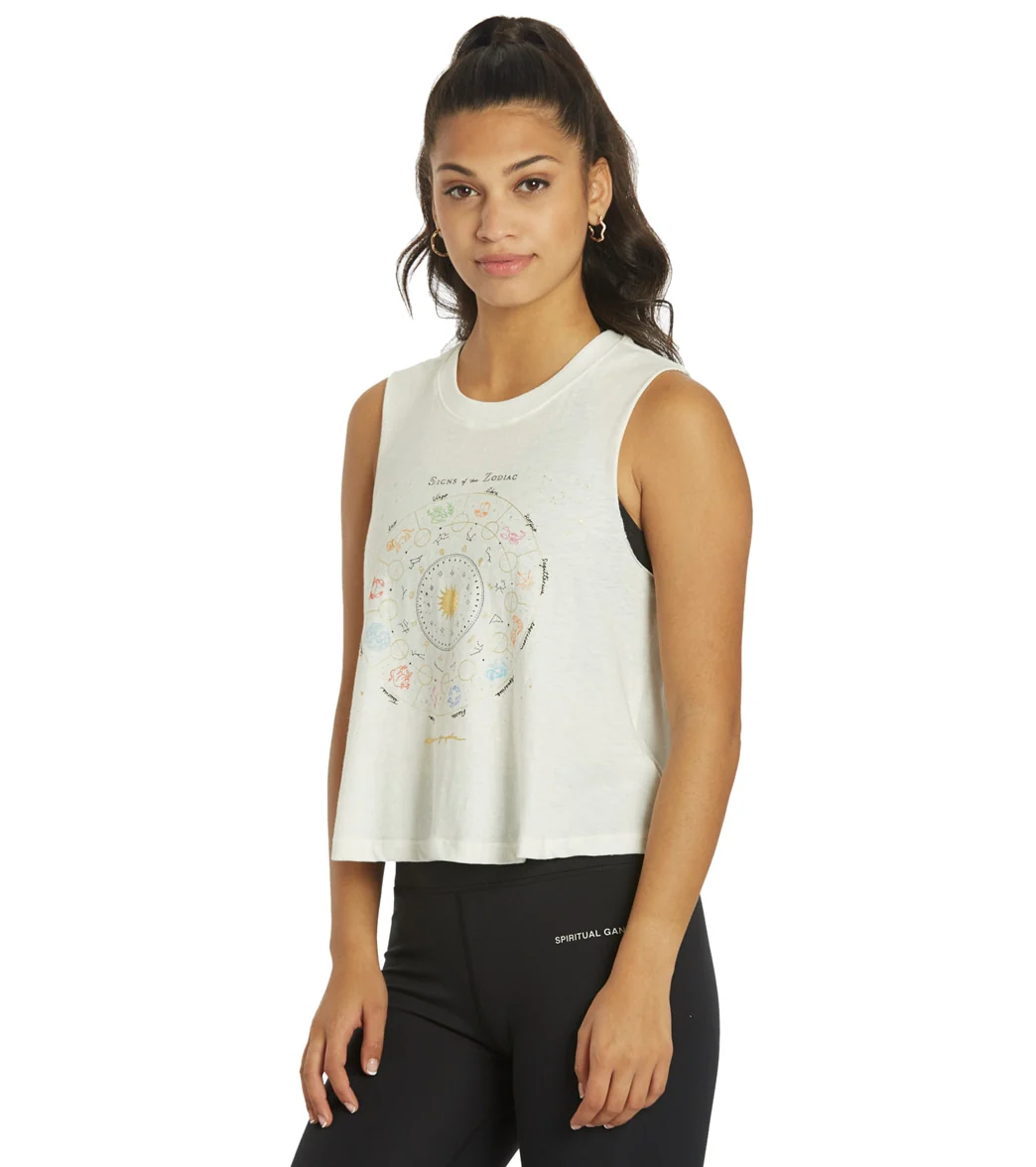 Spiritual Gangster Zodiac Crop Tank - Image 5