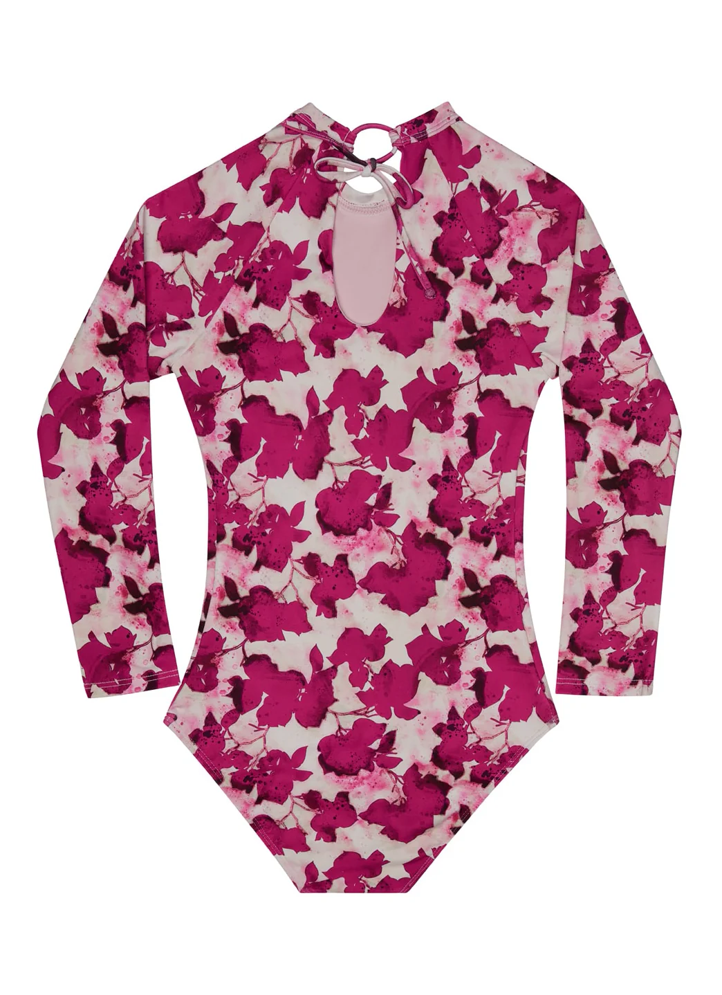 Splendid Girls' Bougainvillea Long Sleeve One Piece Swimsuit (Big Kid) - Image 2