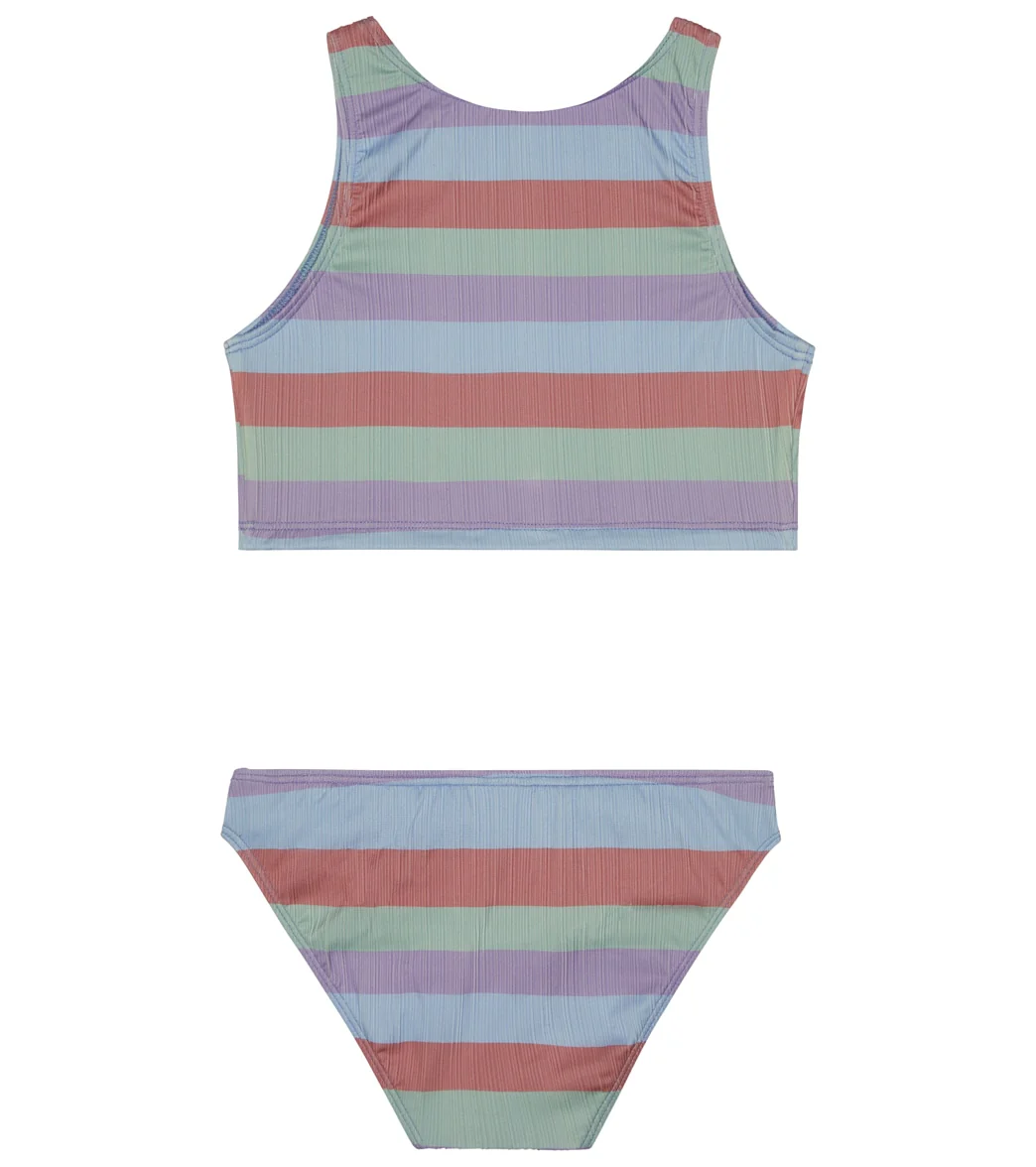 Splendid Girls' Cabana Stripe Two Piece Bikini Set (Big Kid) - Image 2
