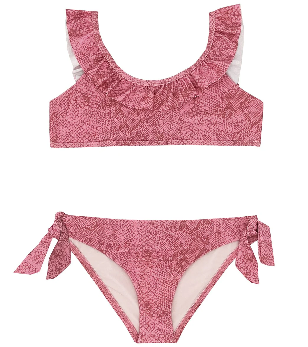 Splendid Girls' Charmer Ruffle Two Piece Bikini Set (Big Kid) - Image 5