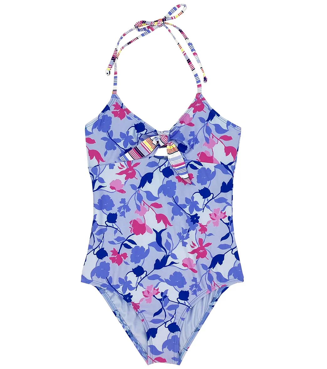 Splendid Girls' Floral Flurry One Piece Swimsuit (Big Kid) - Image 4