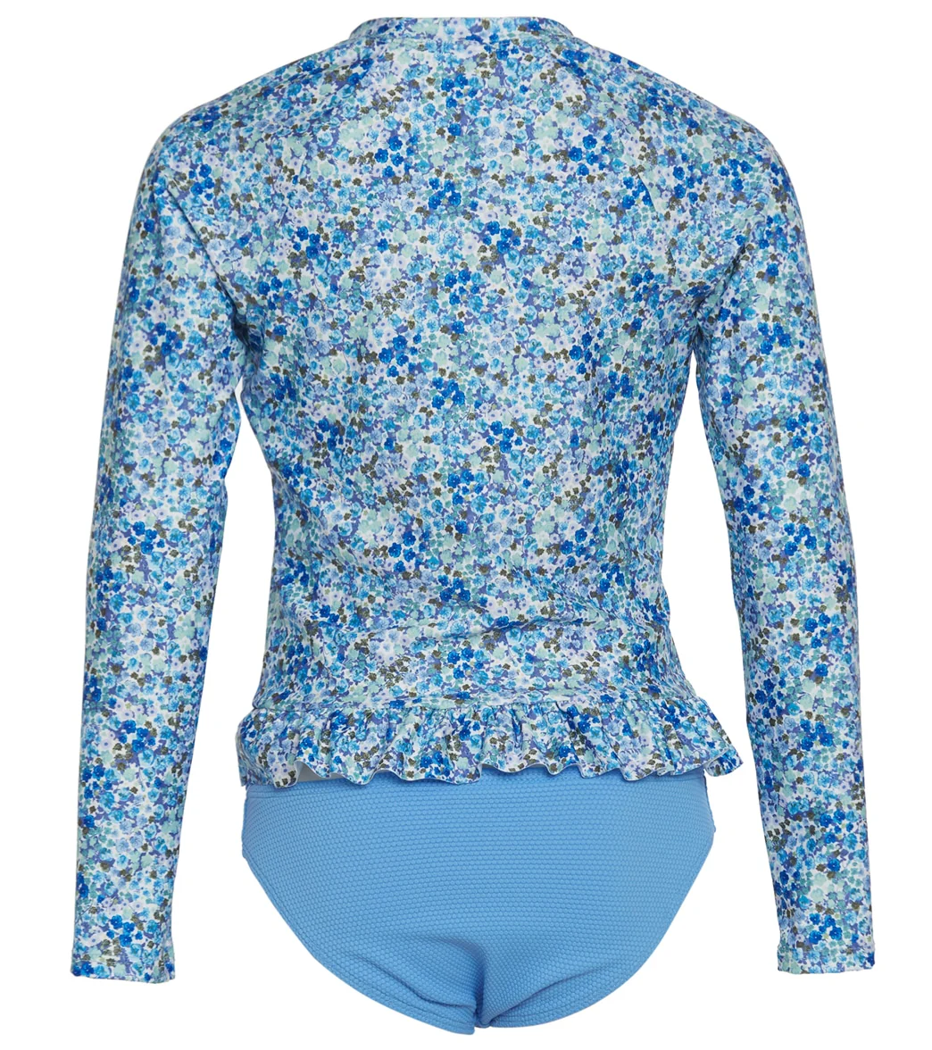 Splendid Girls Girls' Flora Long Sleeve Rashguard Set (Big Kid) - Image 2