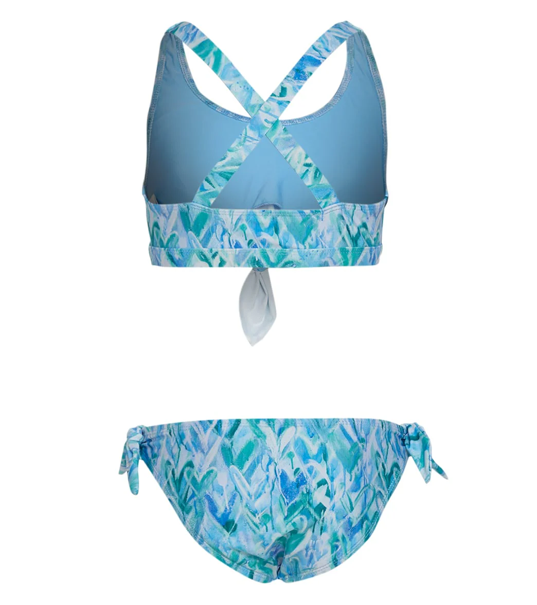 Splendid Girls Girls' Graffiti Heart Bralette Two Piece Set (Big Kid) - Image 2