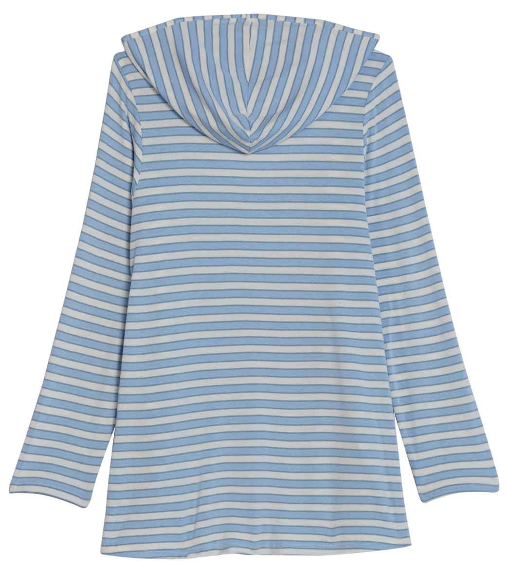 Splendid Girls Girls' Parallels Hoodie Tunic Cover Up (Big Kid) - Image 2