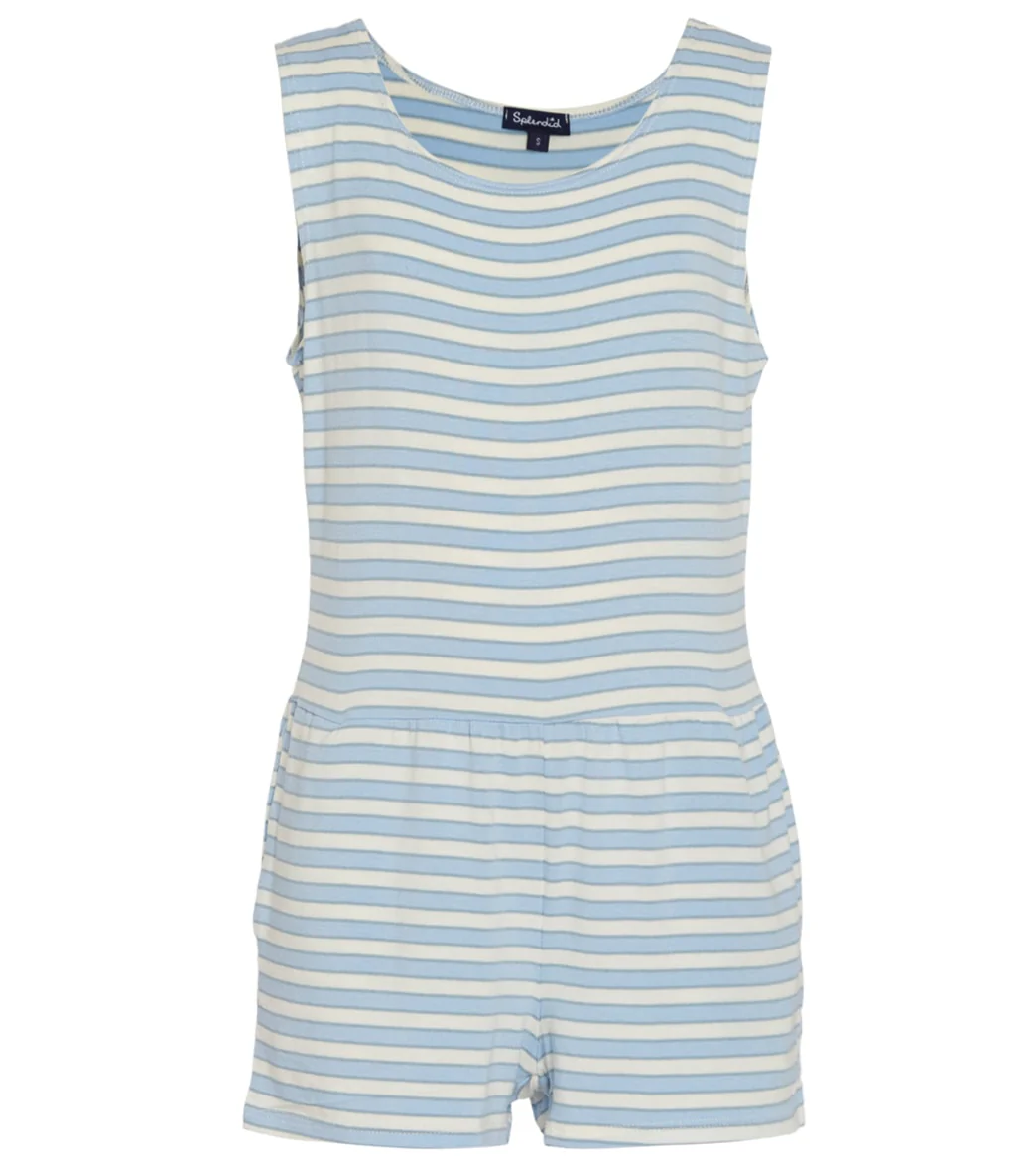 Splendid Girls Girls' Parallels Romper (Big Kid) - Image 4