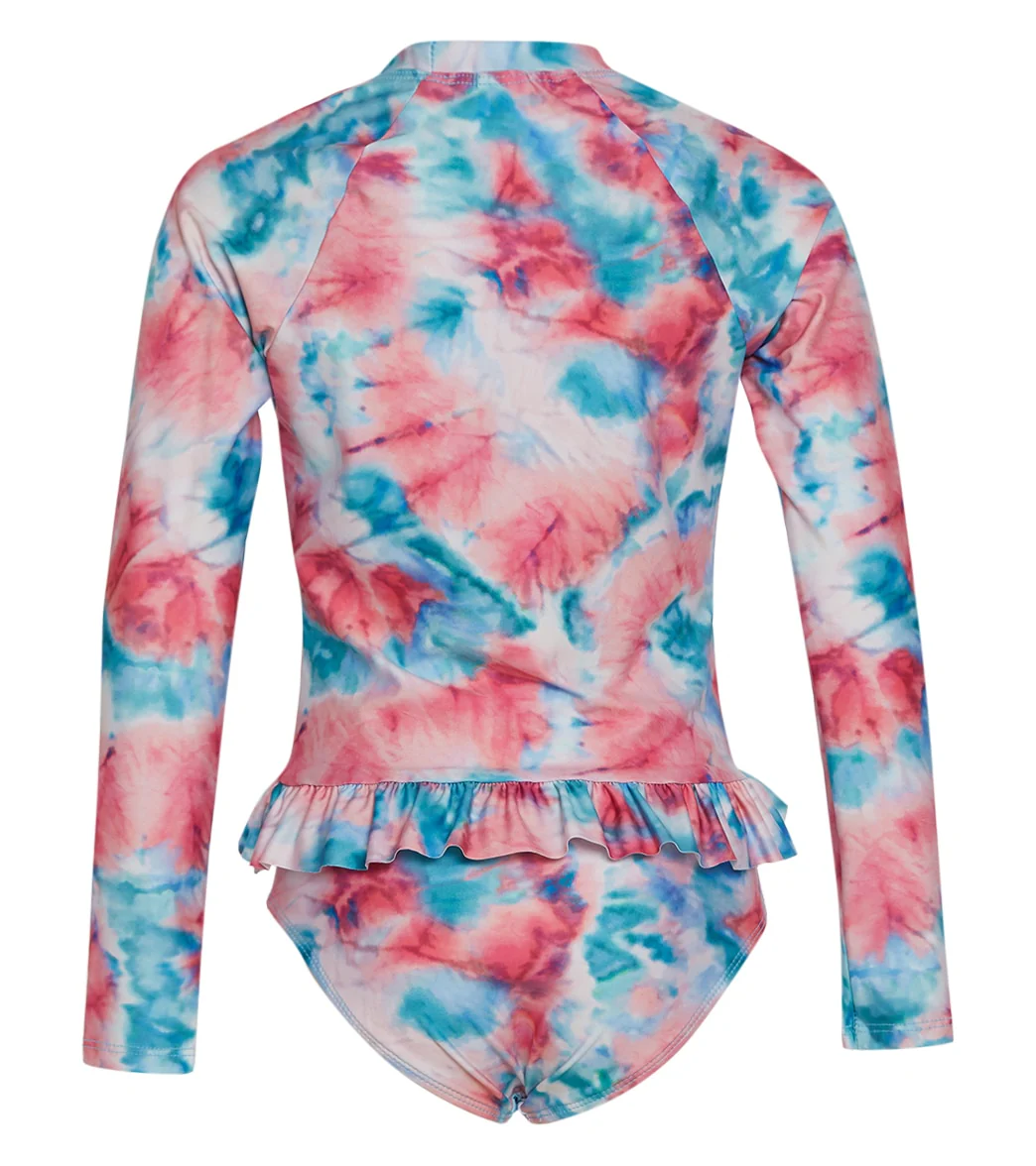 Splendid Girls Girls' Twist of Fate Long Sleeve Rashguard Set (Big Kid) - Image 2