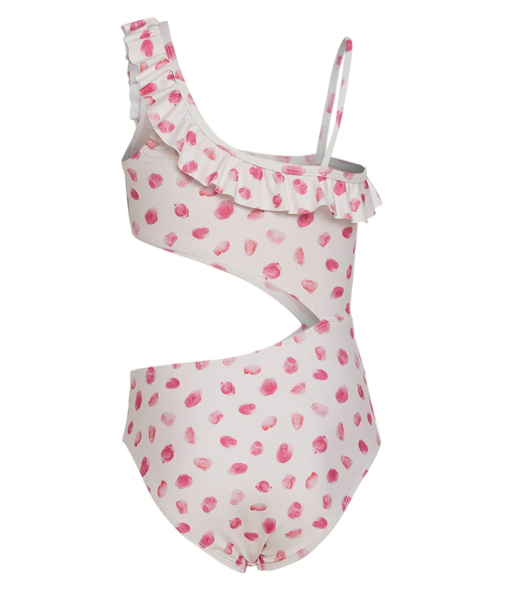 Splendid Girls Girls' Wild One Ruffle One Piece Swimsuit (Big Kid) - Image 2
